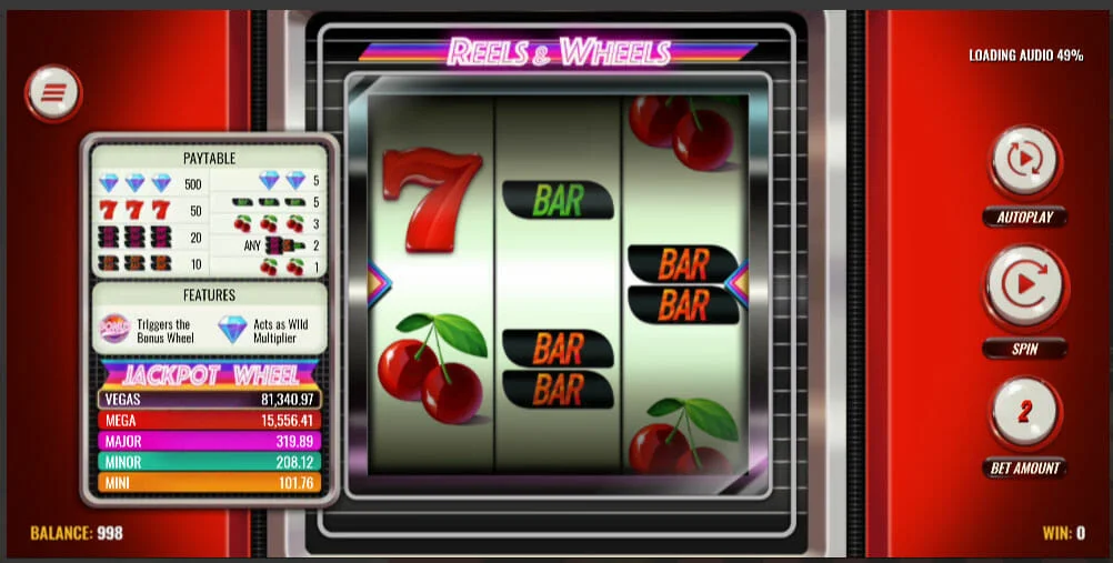 Online slots game
